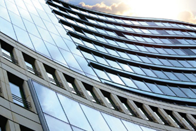 Shaded Building